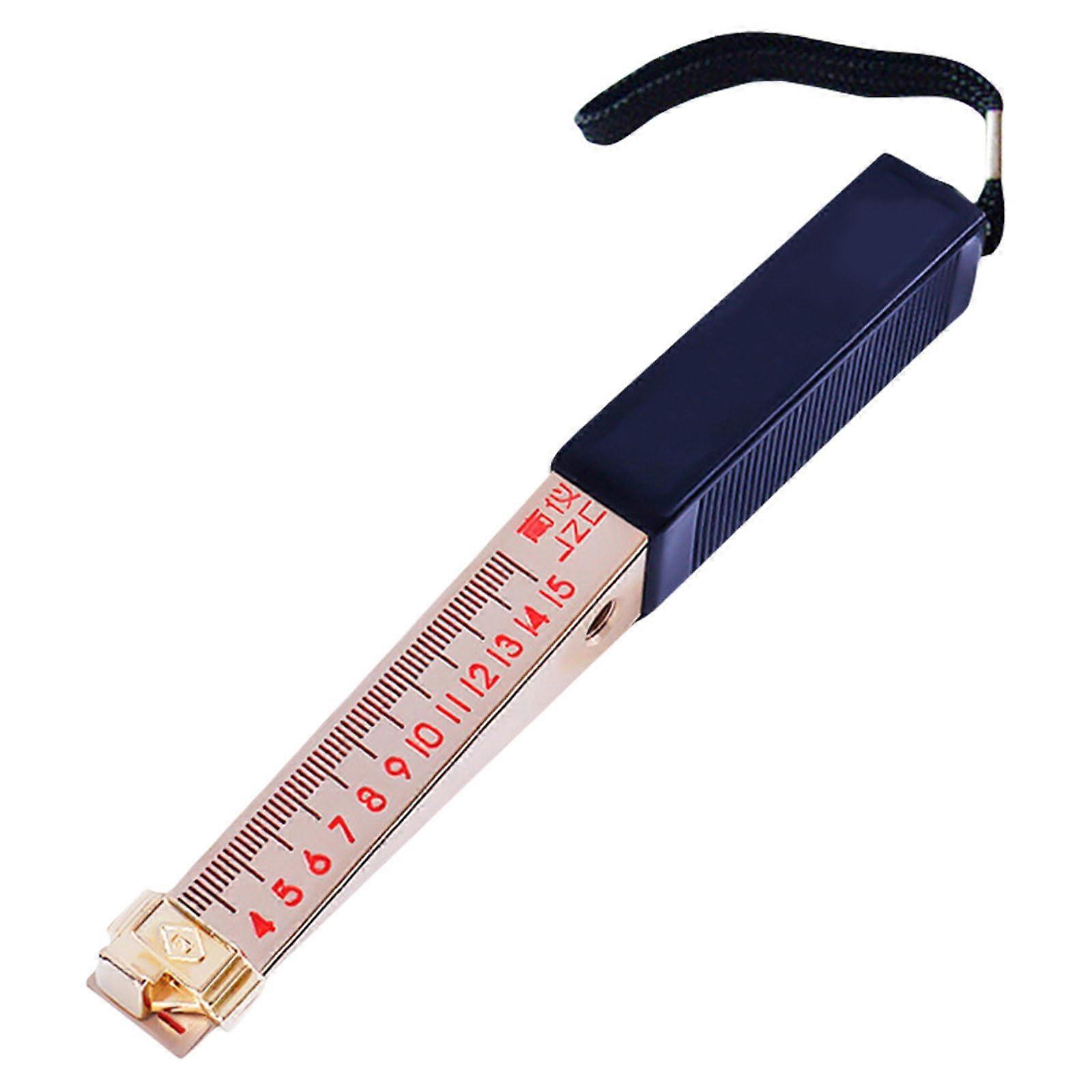 Inspection Flatness Tool Vernier Feeler Gauge Measuring Indicator 115mm Feeler Measuring Instrument for Engineering Accuracy 0.2mm