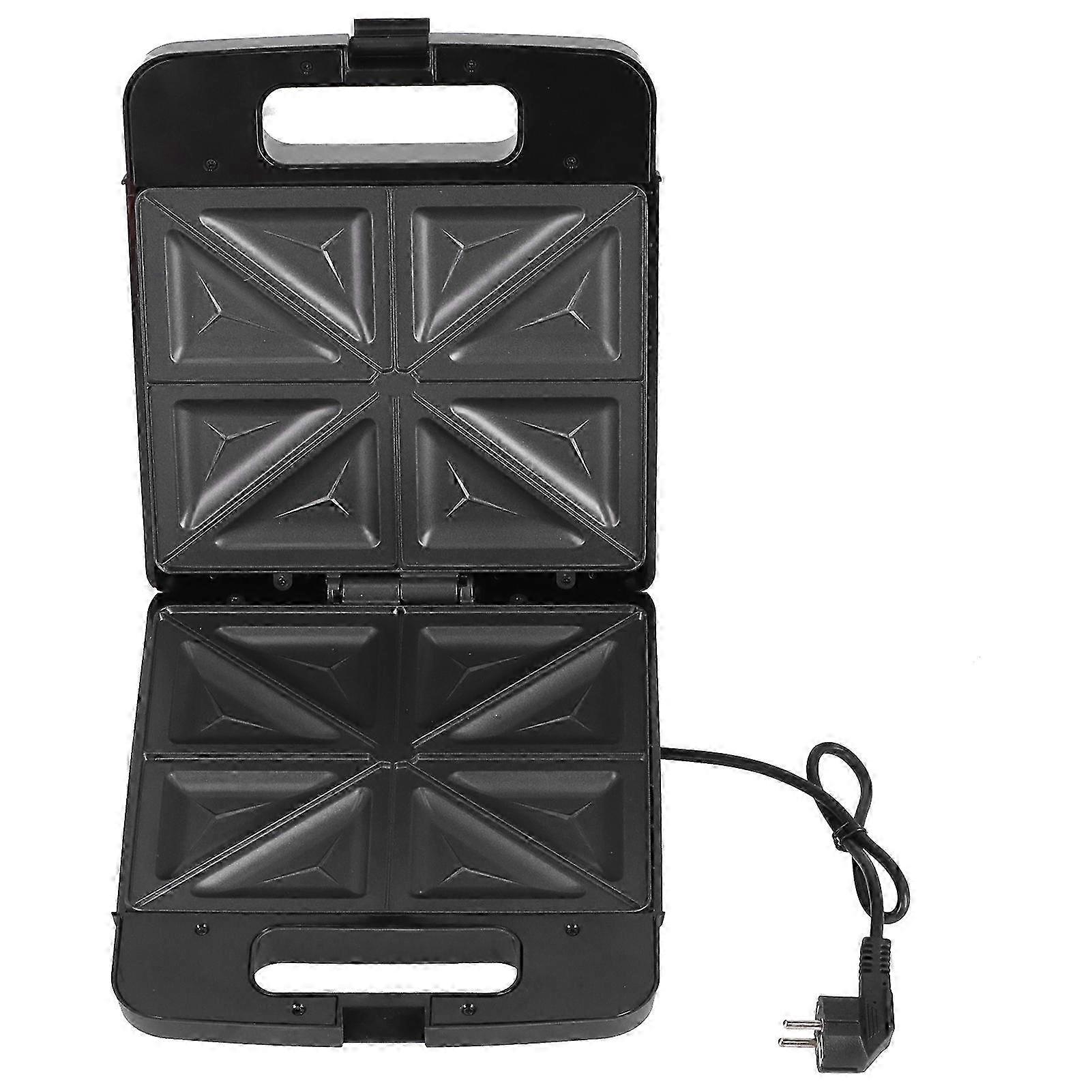 25-26 1600W Multifunction Breakfast Making Machine 8 Grid Sandwich Double Sided Heating Waffle Maker 220‑240V