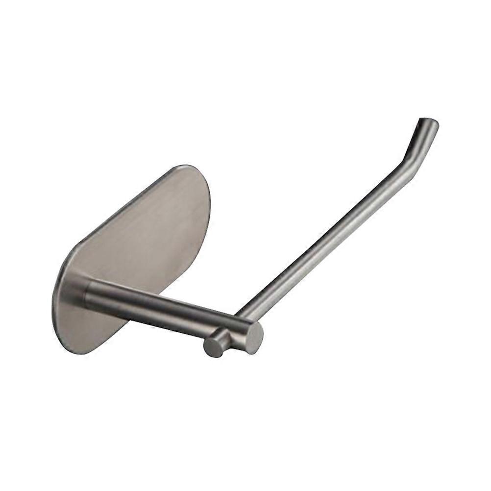 Durable Self Adhesive Towel Rack in Silver Made of Stainless Steel for Holding Towel Size 1