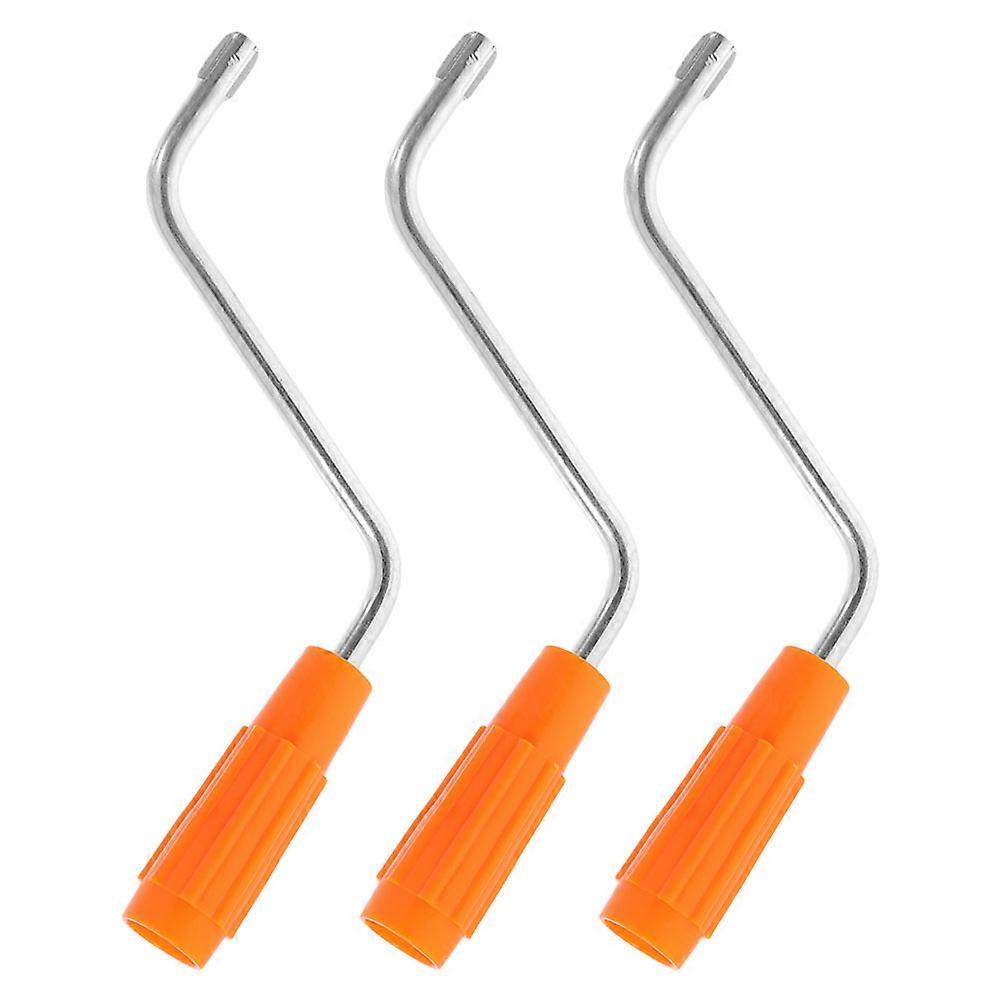 3pcs Manual Noodle Maker Roller Handle Replacement, Thick Material, Compact Design, Easy Cleaning & Storage, Compatible with Various Brands