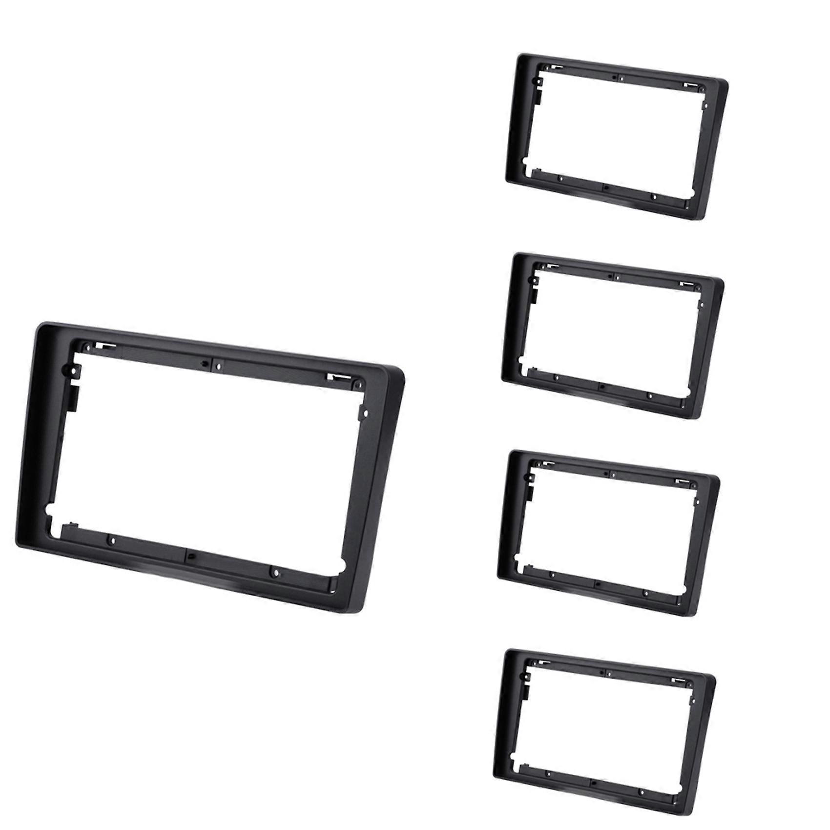 2X 2Din 9 Inch Car Control Fascia Audio Frame Radio Stereo Panel for Granta 2011 - 2017 Fascia Frame
