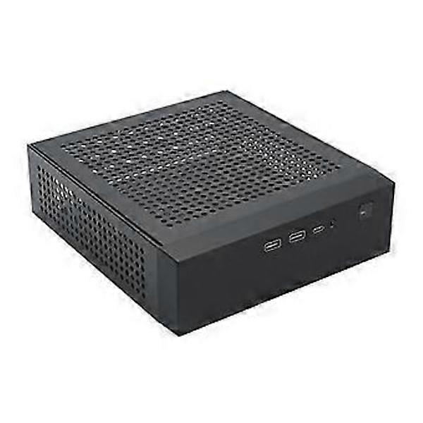 M09 HTPC Host Mini ITX Computer Chassis DC Power Supply Industrial Control Chassis Home Computer Case