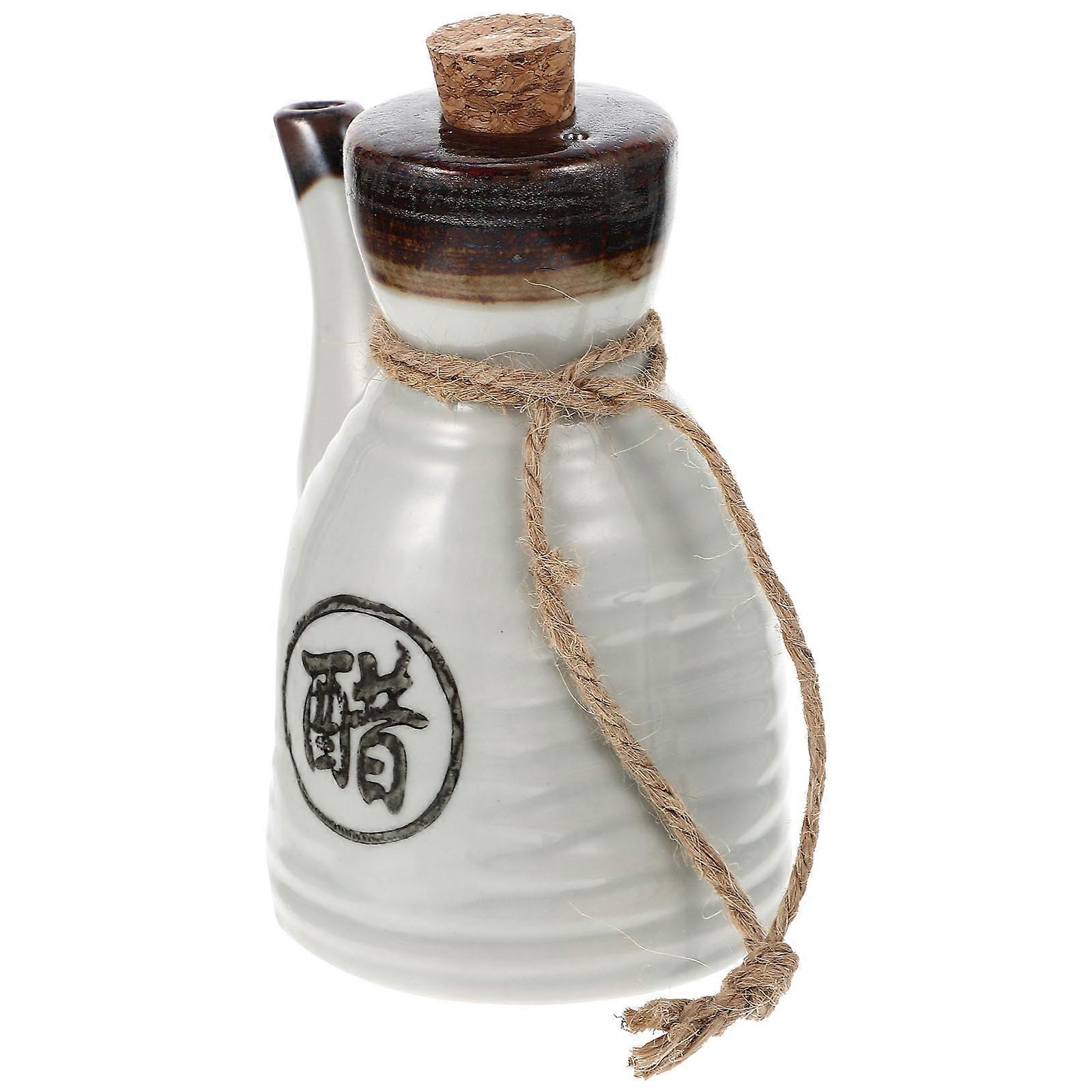 Condiment Jars With Lids Kitchen Condiment Jar Dining Table Soy Sauce Storage 1Pack