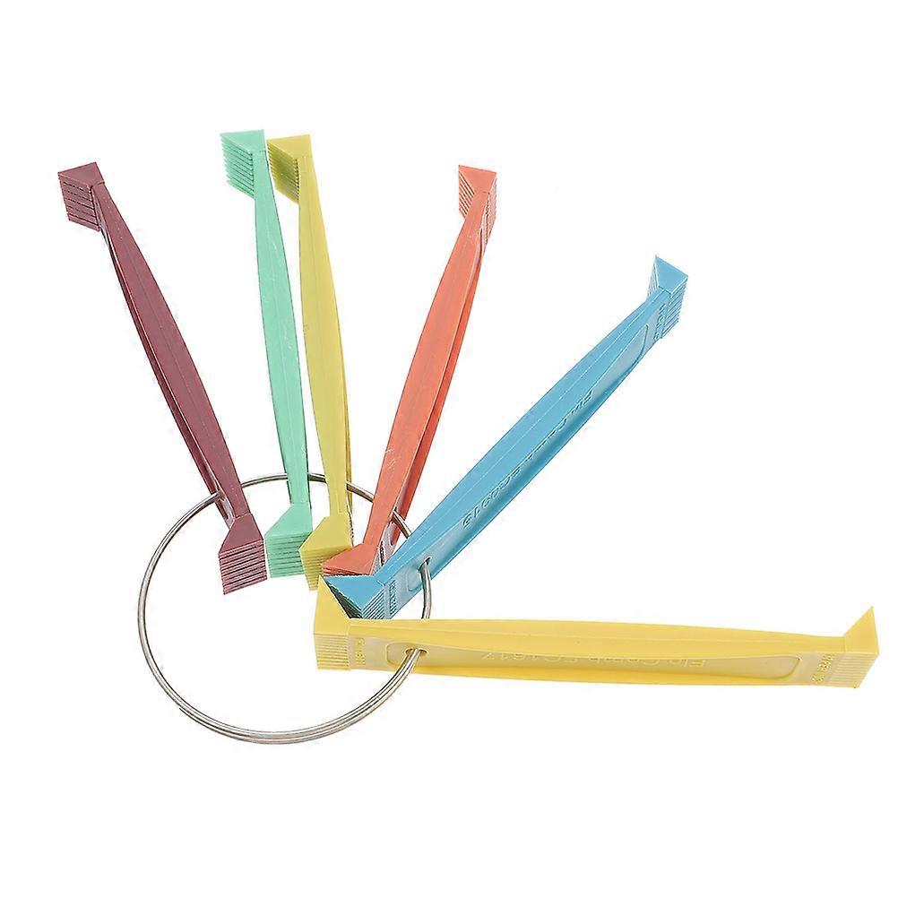 Coil Spring Cleaning Brush For Air Conditioner And Kitchens Assorted Color 12X2.20X1.20CM Cleaning 1Pack