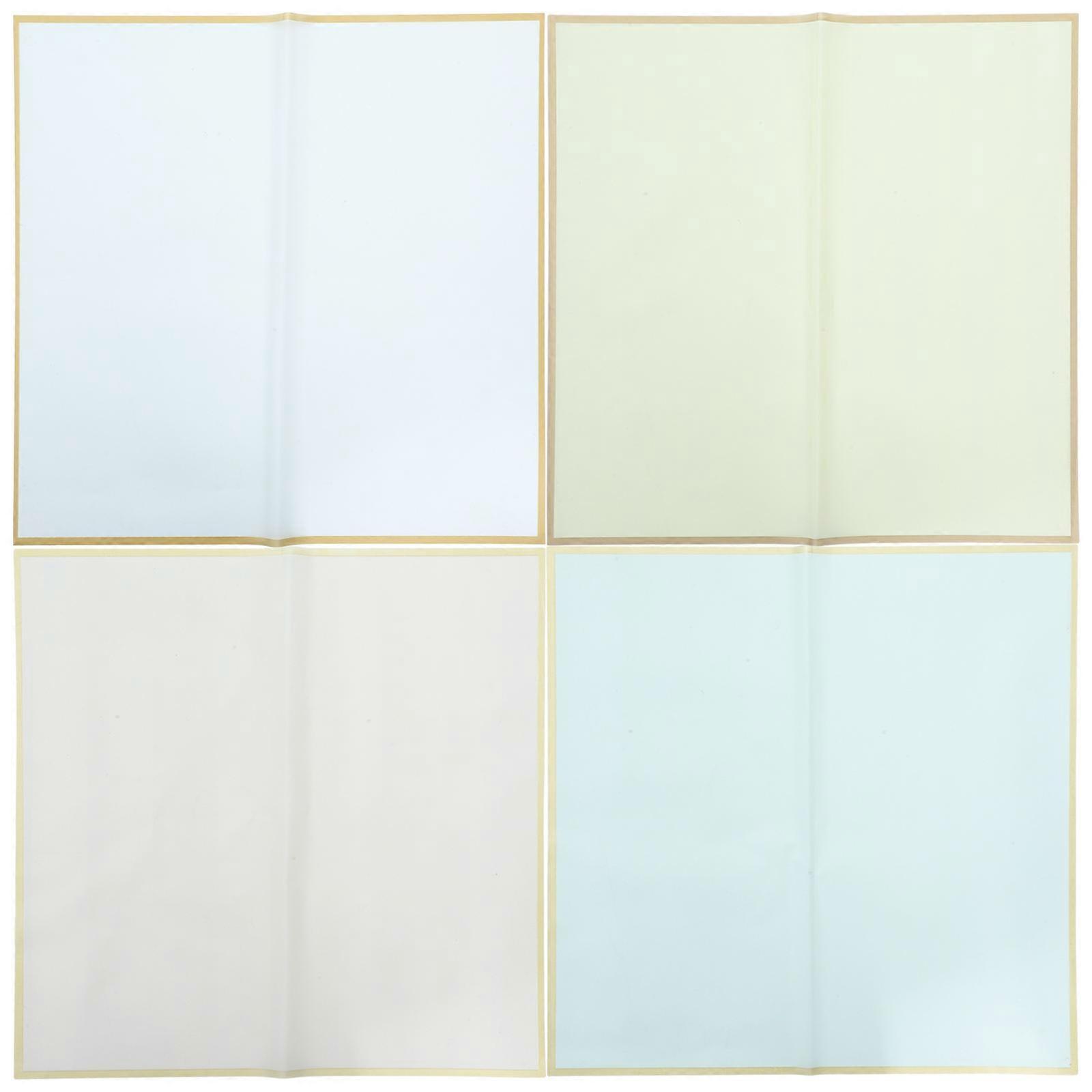 Floral Bouquet Wrapping Paper for Gifts and Flowers with Unique Design Assorted Color 80 Sheets