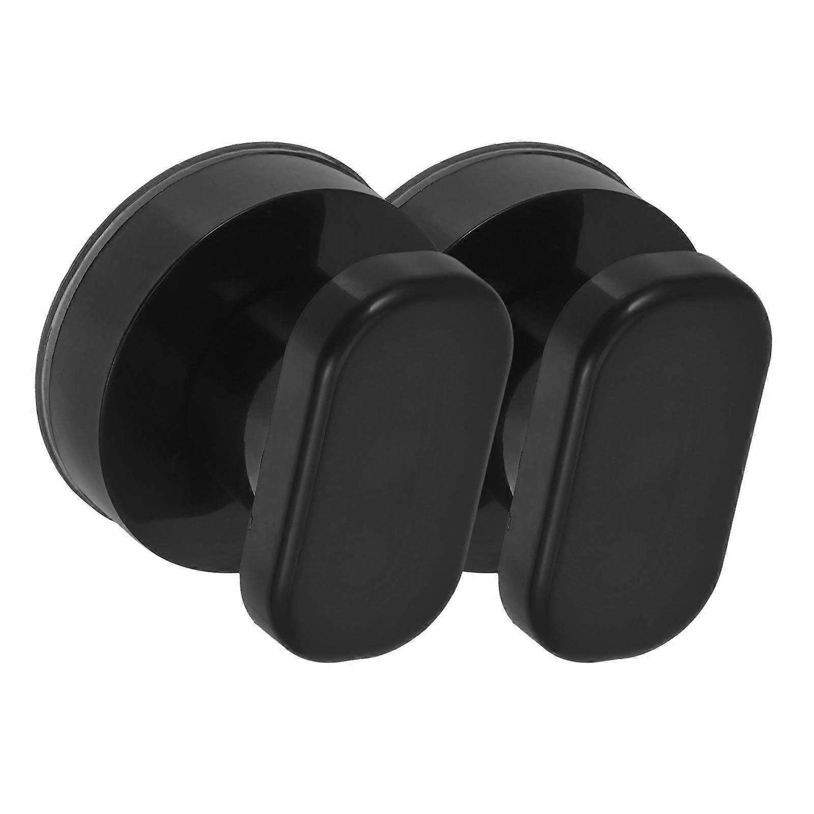 Suction Cup Armrest Cabinet Pull Self Adhesion Strong Durable Material Modern Design For Bathroom Drawers 2Pcs