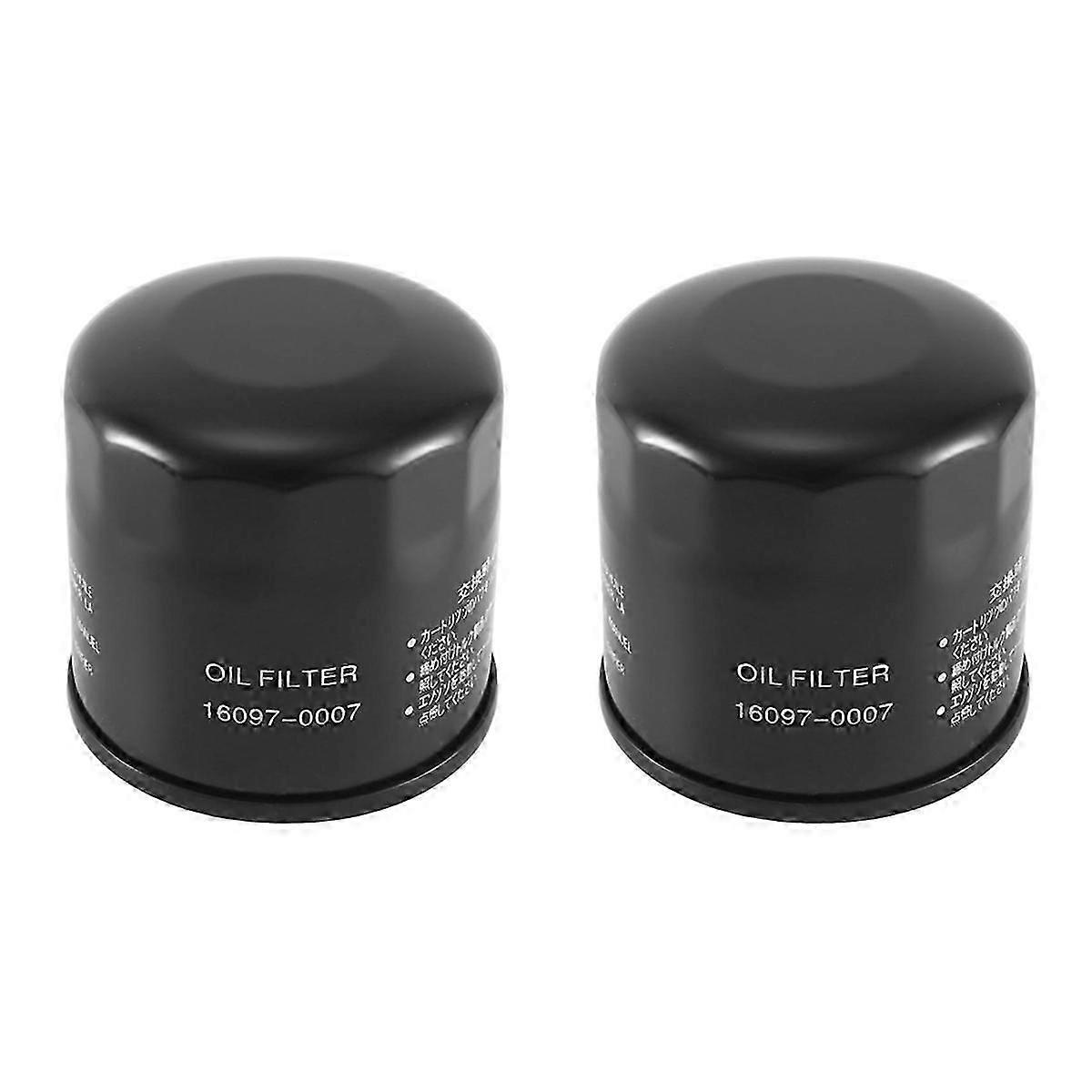 2X 16097-0007 Oil Filter Oil Filter Motorcycle Repair Parts for