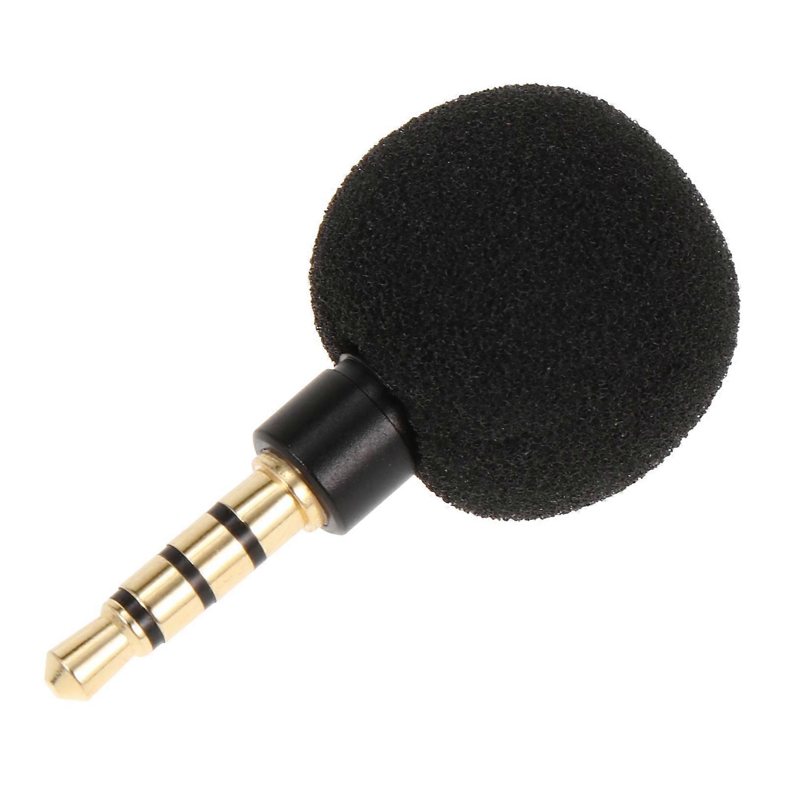 Mini Handheld Portable 3 5mm Stereo Audio Recording Microphone