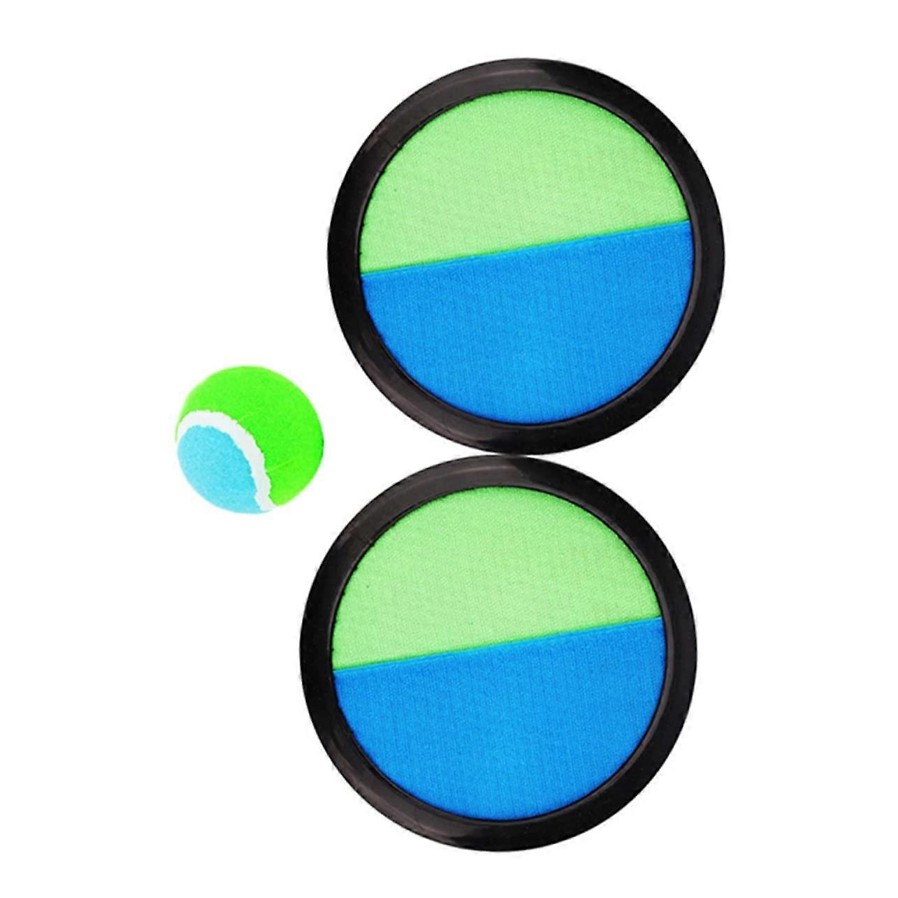 Sticky Ball Toy Set for Kids - Rubber Catch Balls for Throwing Game - Blue Educational Toy for Hand-Eye Coordination