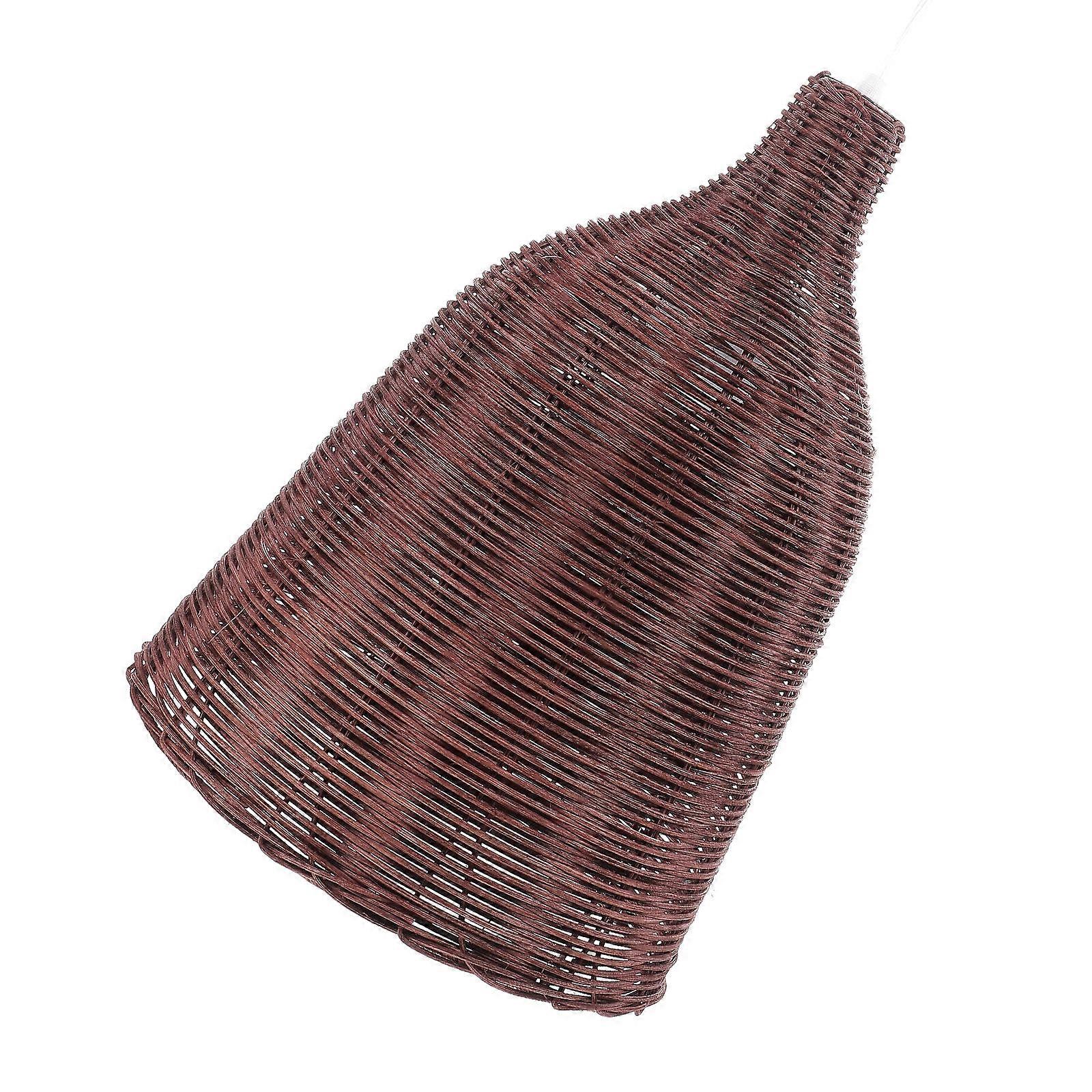 Bamboo Rattan Ceiling Lamp Shade – Decorative, Easy Installation, Warm Diffuse Lighting for Home Atmosphere