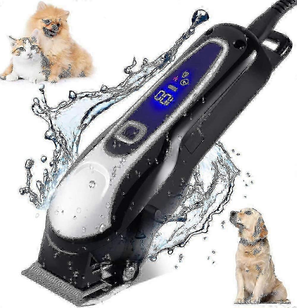 70% Off -70% Off -professional Dog Clipper, Cordless Electric Long Hair Dog Clipper Kit, Professional Dog Cat Pet Clipper, Pet Grooming Kit, Safe Shar