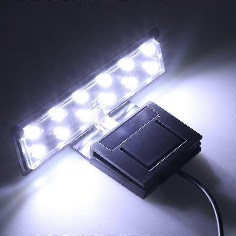 12 LED Aquarium Clip Clip Aquatic Plant Grow White Color EU Lighting