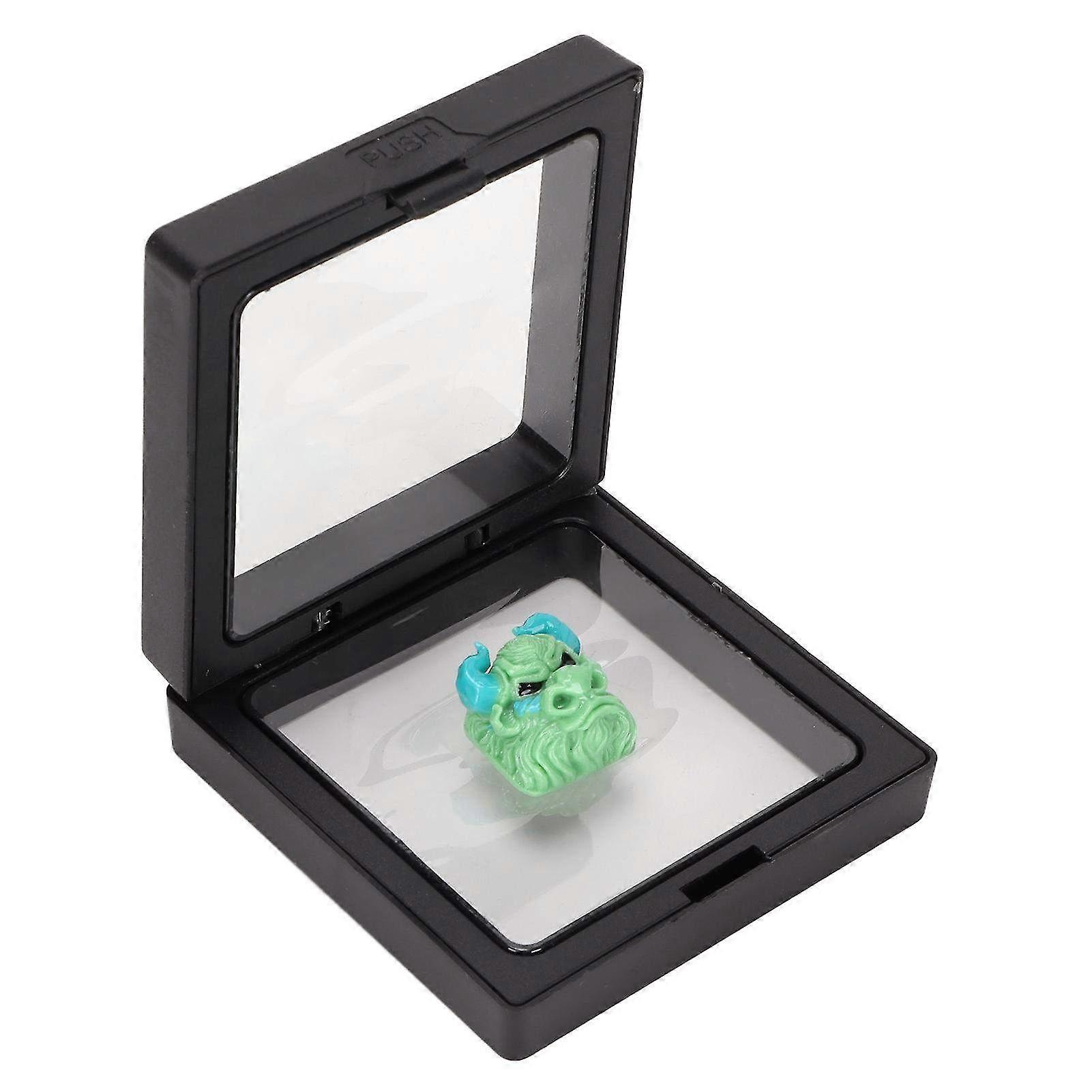 Custom Hand-Carved Cow Pattern Keycaps for Mechanical Keyboards - OEM R4 Gaming Resin Keycaps Compatible with Cherry MX Switches