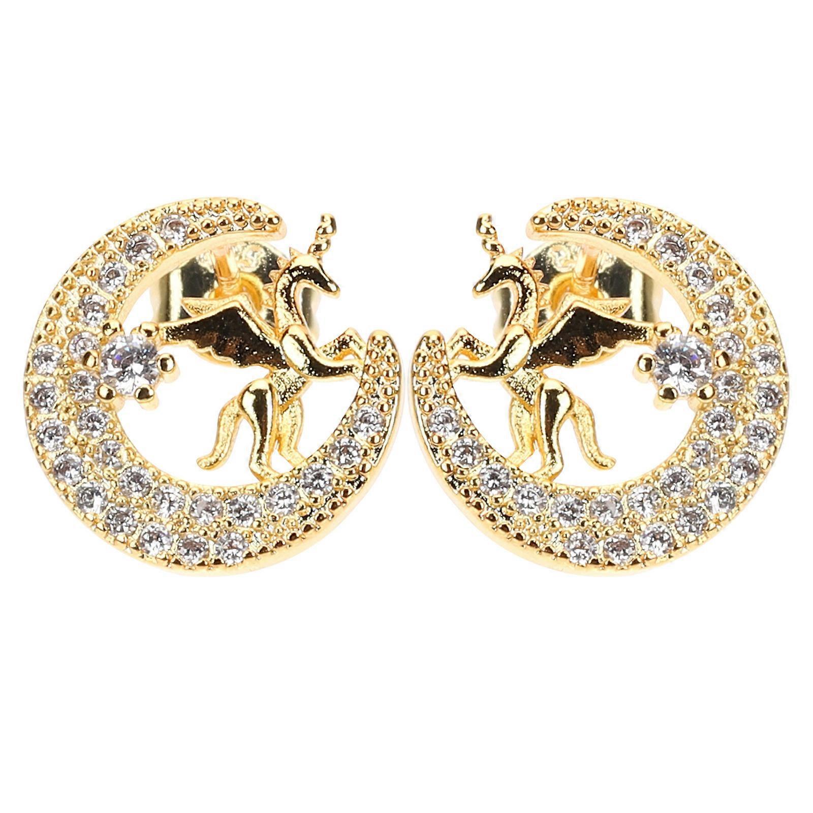 Earrings for Girls with Design and Lightweight Alloy Material 1 Pair