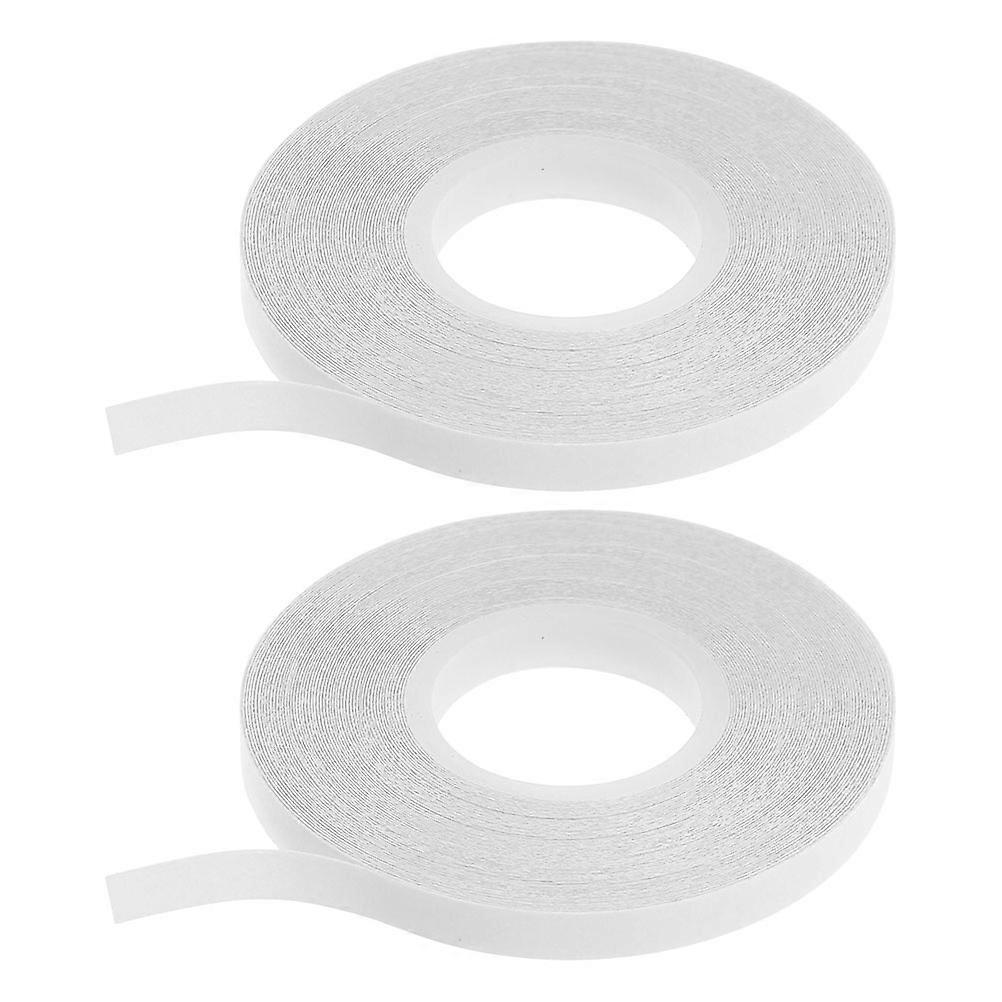 2pcs Water Soluble Double Sided Basting Tape for Sewing Quilting Temporary Fabric Easy to Use Remove for Crafting DIY Projects