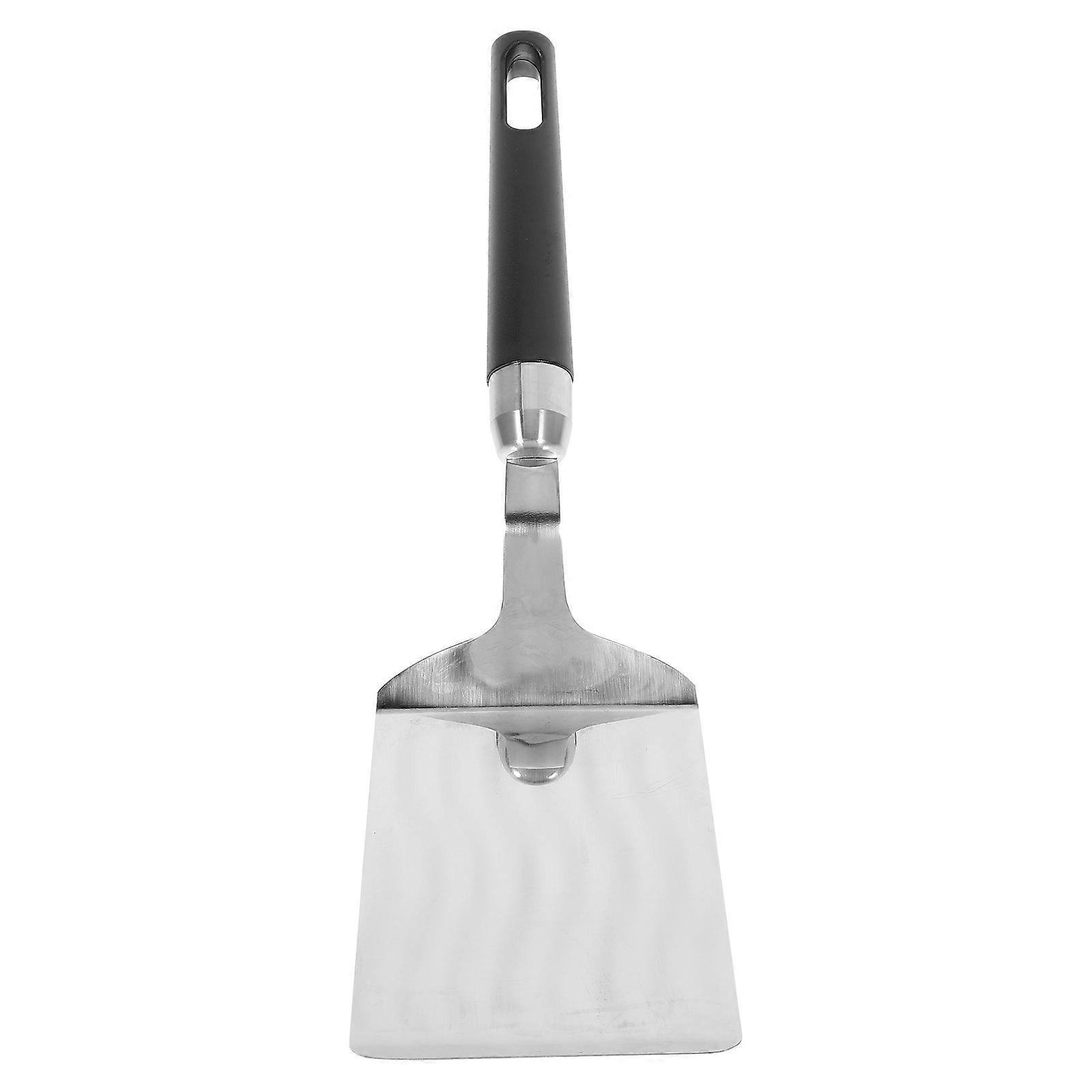 Kitchen Frying for Home with Smooth Surface and Hanging Hole Design Silver