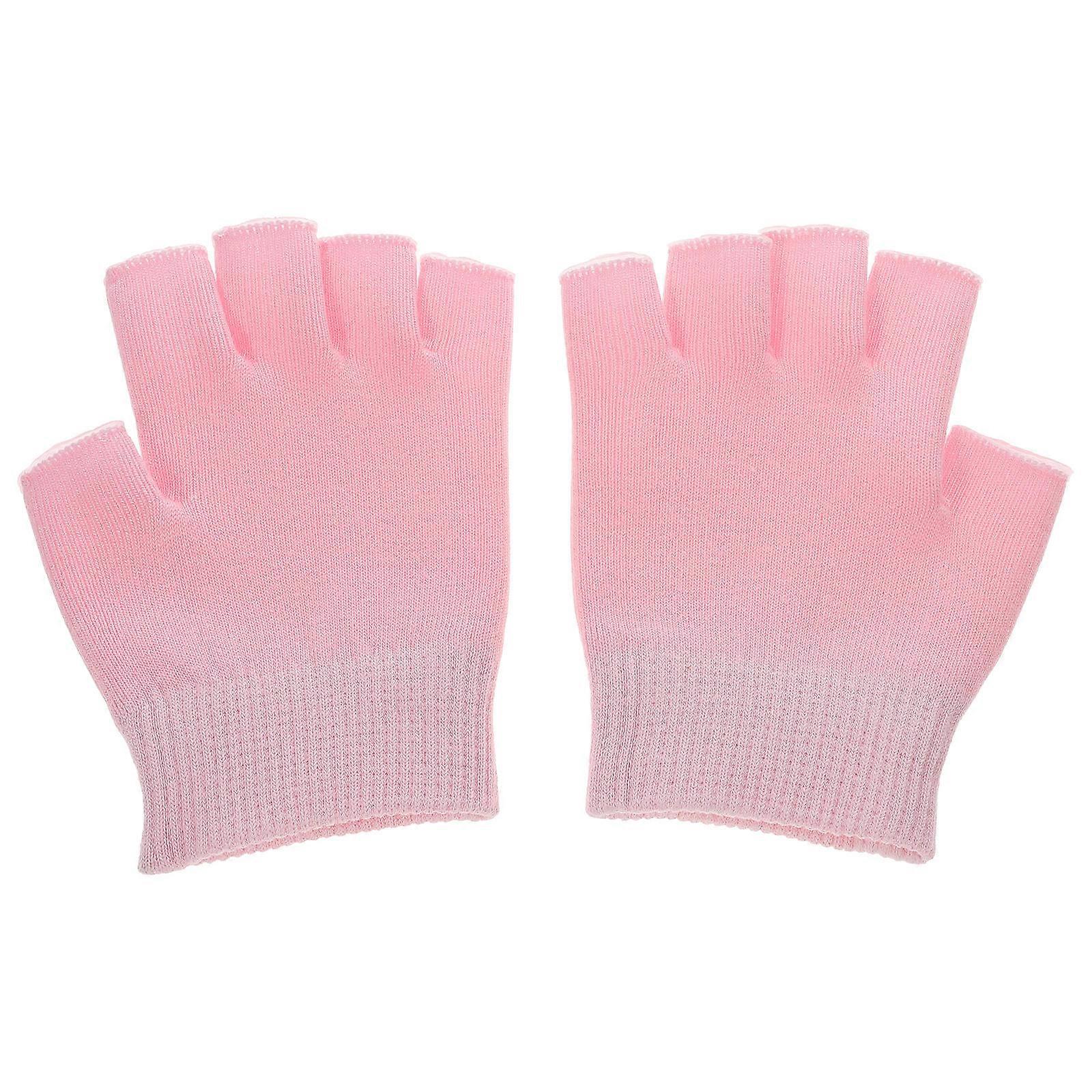 1 زوج قفازات ترطيب جل ملحقات العناية باليدين المرنة للفتيات