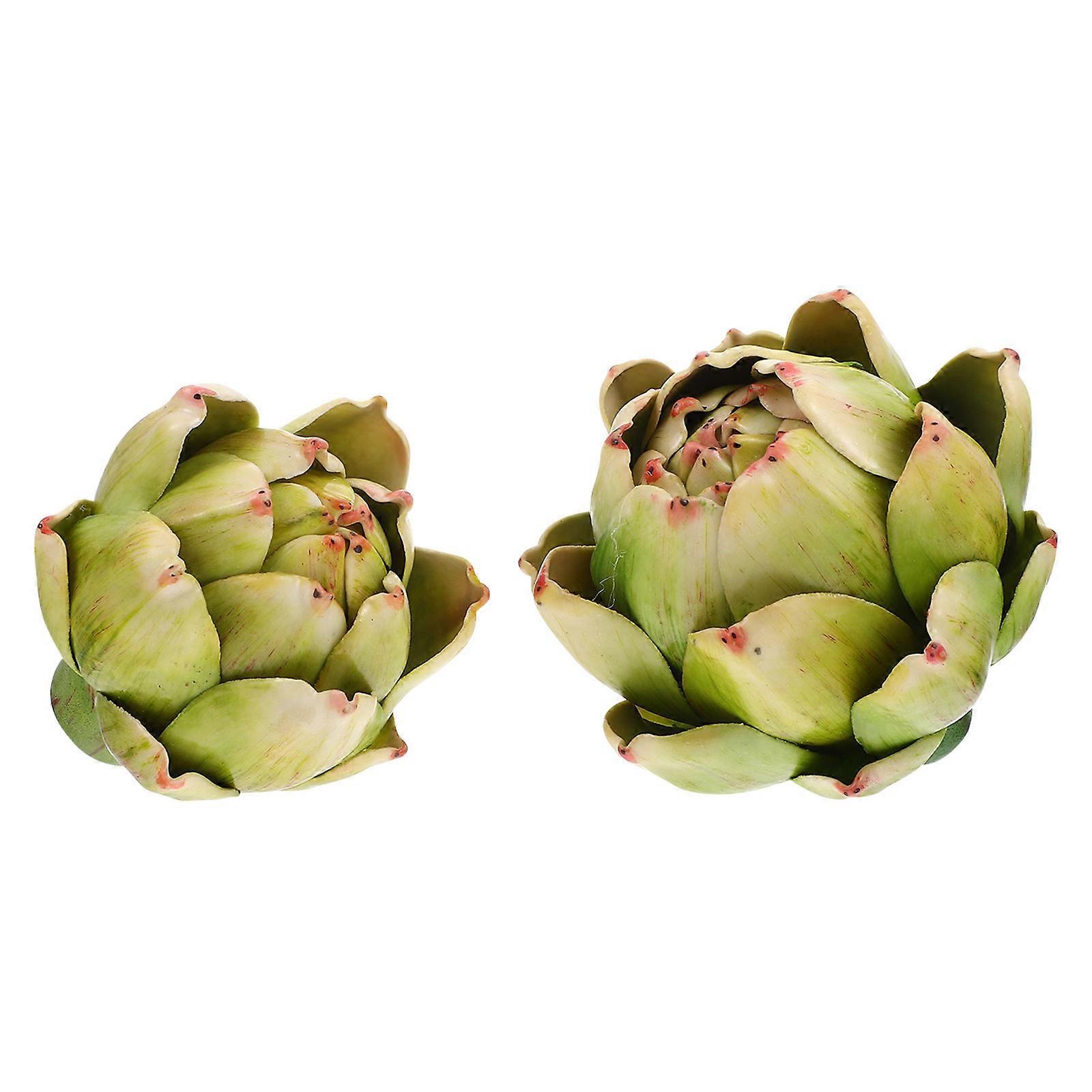 Vivid Look Pineapple Shape Planter Decor For Study Room Office And Home 12X11CM Non-Fading 2Pcs