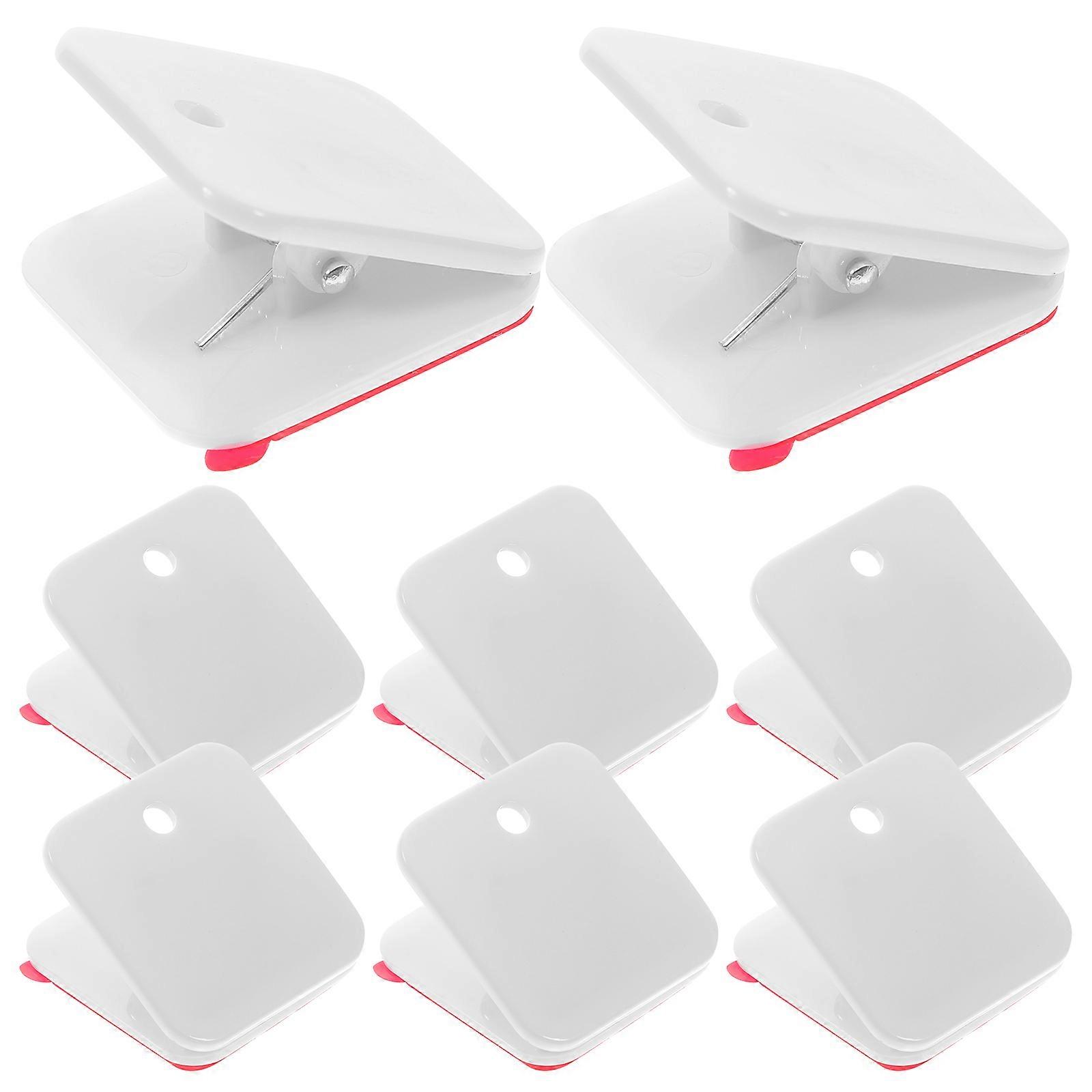 12pcs Self Adhesive Wall Clips for Dog Pee Pads & Tapestry Hanging – Strong Sticky Hooks, Durable Holders for Puppy Training & Home Wall Use