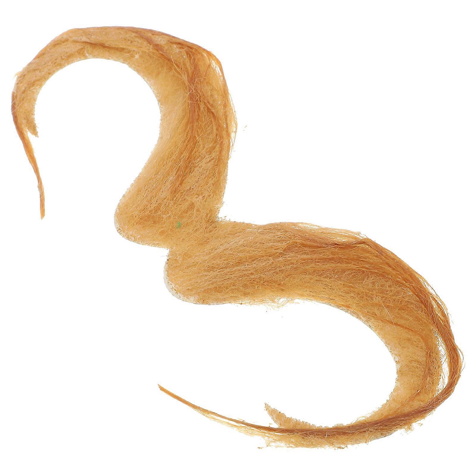 Simulated Self Adhesive Beard Costume Accessory for Halloween and Party – Realistic Fake Mustache with Soft, Skin Friendly Texture, Easy to Wear and