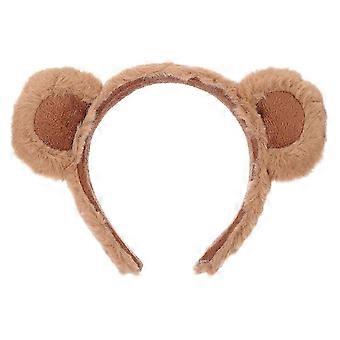 3pcs mignon ours oreilles bandeau pour femmes et filles - Accessoire de cheveux de dessin animé moelleux