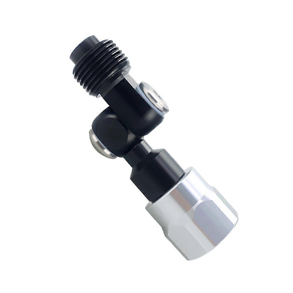 Airless spray gun, swivel joint, swivel joint, swivel joint, 360degree rotatable, adjustable spray gun, threaded swivel joint, easy to use (black)