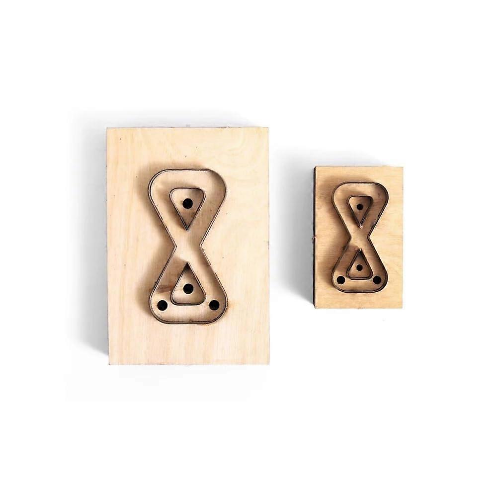 LeatherMetal Stamping Dies for Backpack Strap Loop, DIY Craft, Cutting Die, Arc Shape (2Pcs)