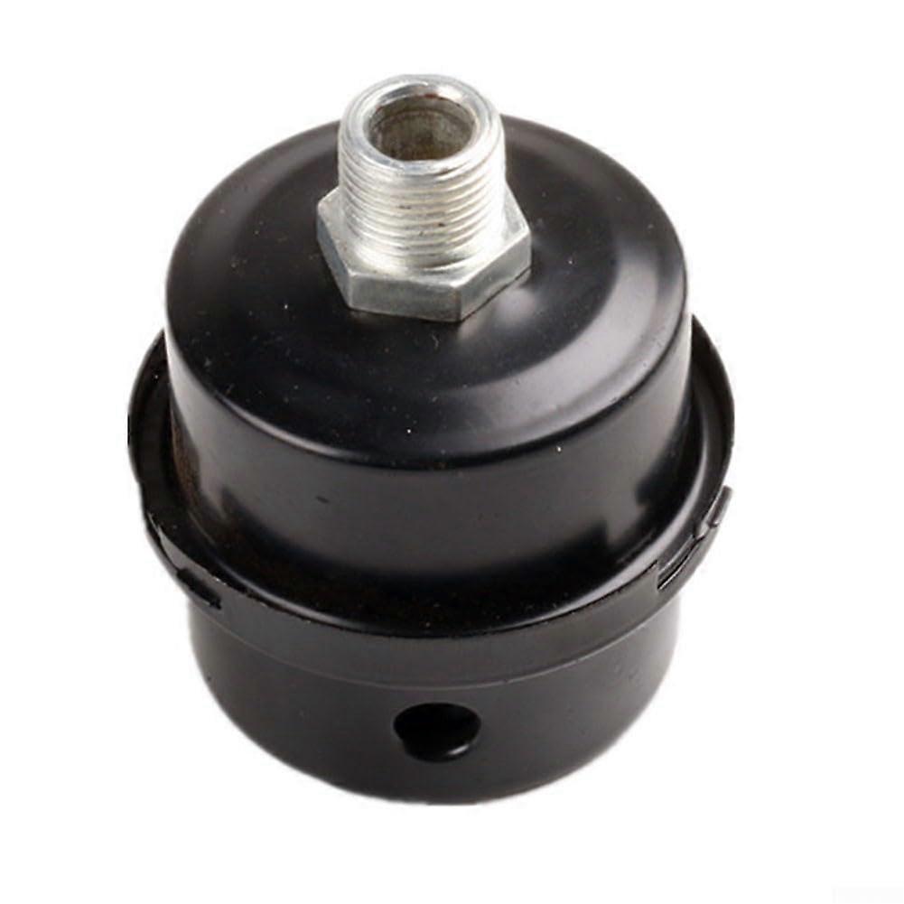 4 Compressor Sound Dampeners for Noise Management in Generators and Blowers, Iron Shell Construction, 3/8 Inch (3/20.3 cm)