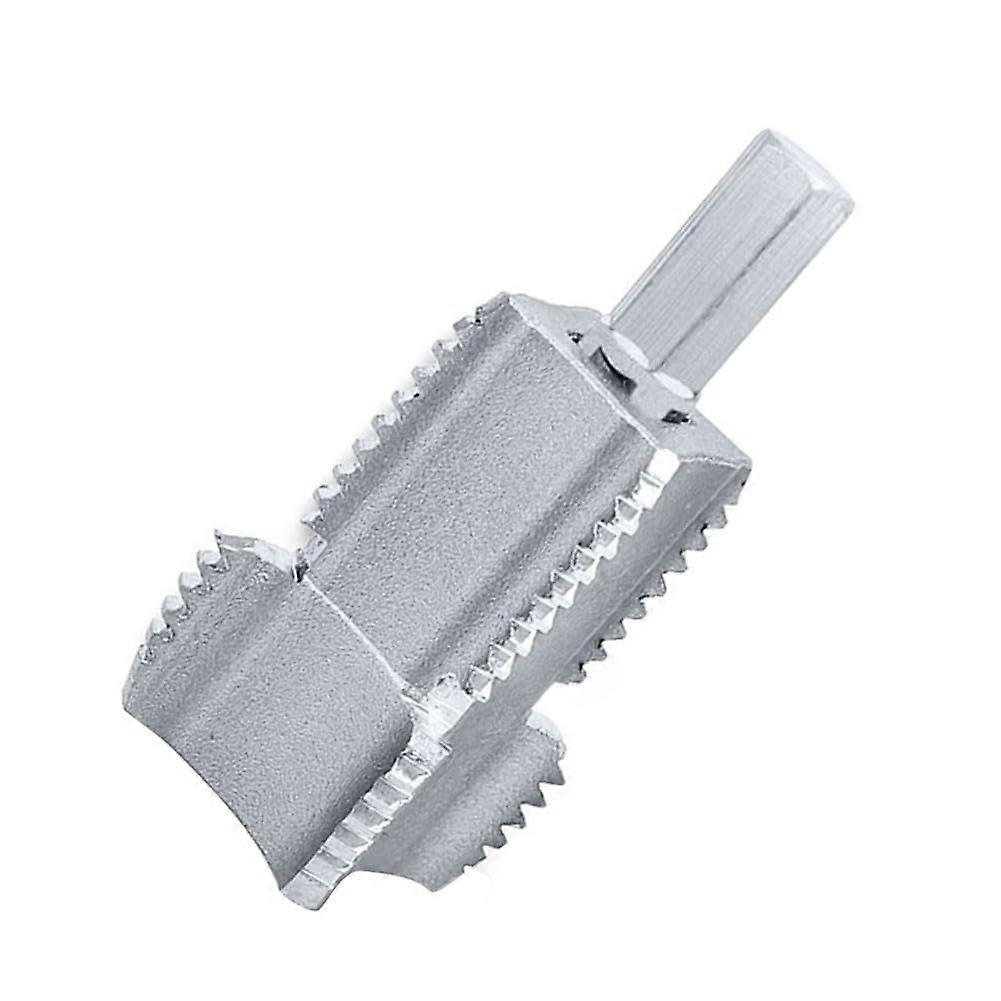 Reliable Pipe Tapping Tool for Electric Drills, Compatible with 1.27 cm and 1.9 cm PVC Pipes