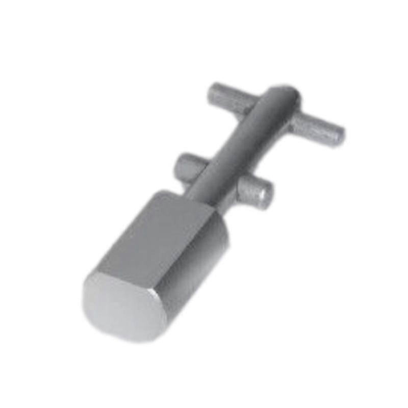 Toggle Switch with Button, Matt Chrome Plated, Toggle Lever, 1 Piece for REVOX B77, B710, STUDER A710, PR99