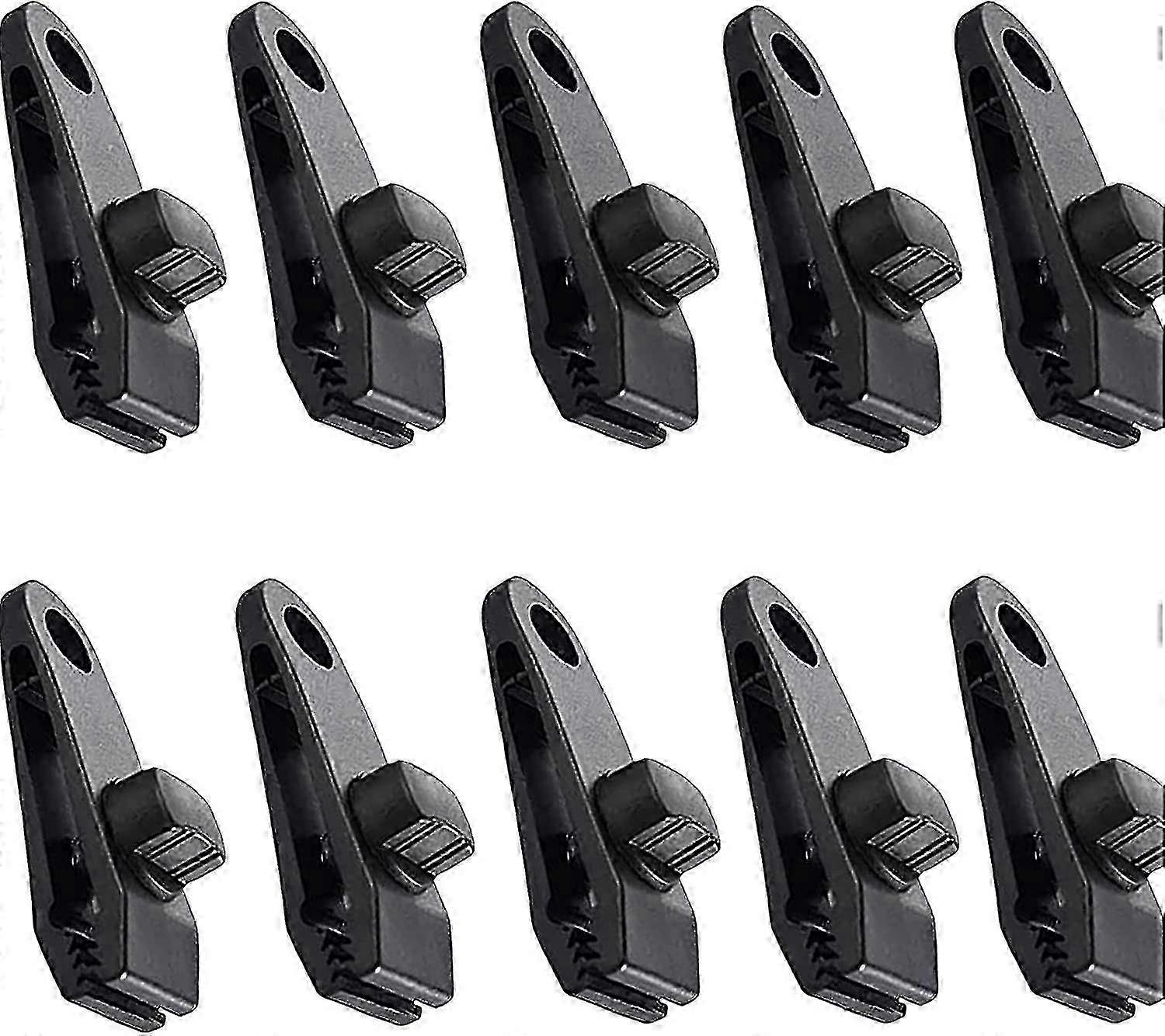 10pcs Tarp Clips for Awning Camping Tent Setup