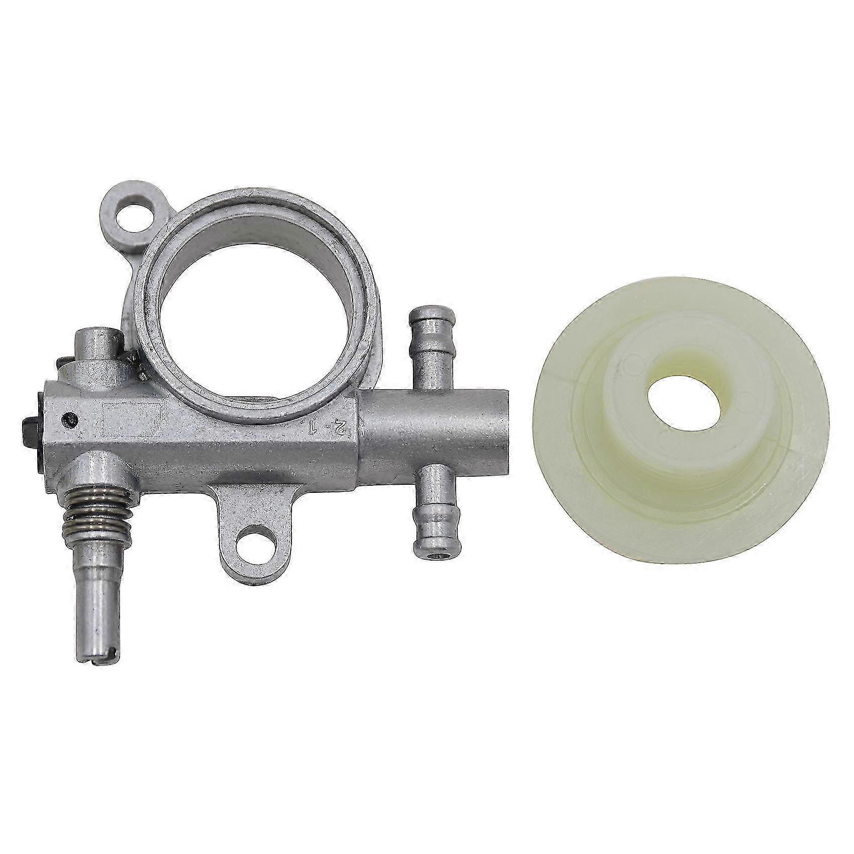 Improved Chainsaw Oil Pump with Worm Drive Gear - Suitable for 25CC/38CC Chainsaw Spare Parts