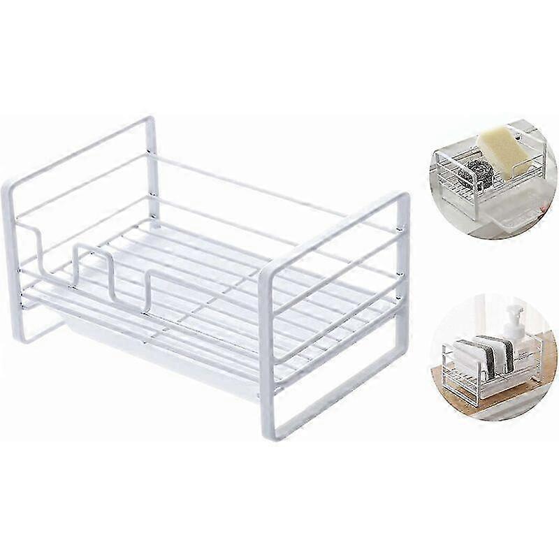 1pcs Soap/sponge dish with drainer for sink or washbasin