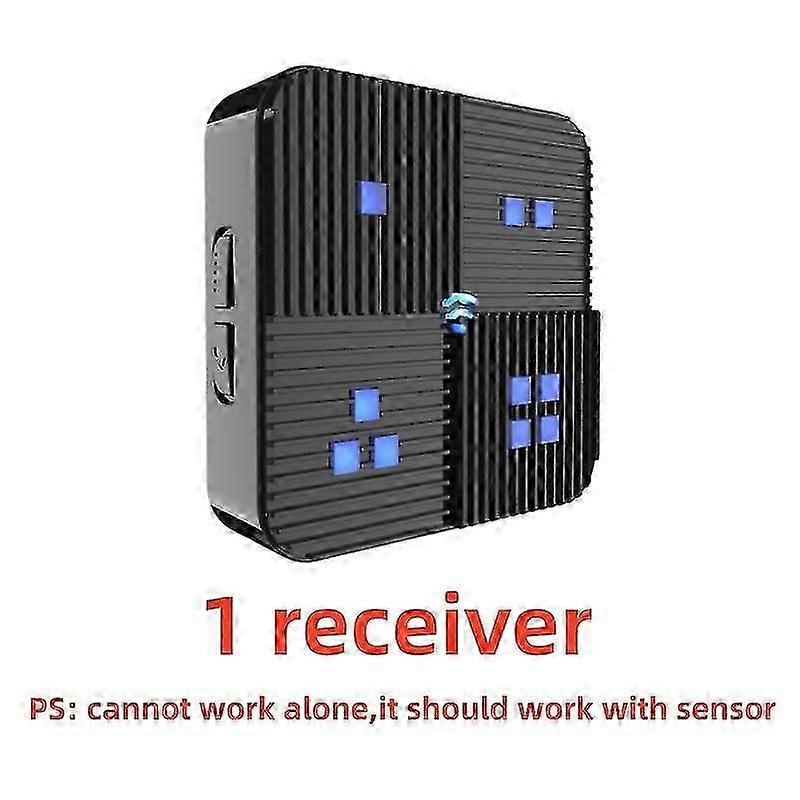 Wireless Motion Sensor and Detector for Outdoor and Indoor Property Protection with Long Range up to 800m and Weather Resistant Feature