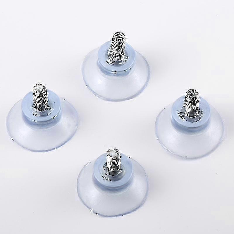 4 X Suction Cups 32 Mm With 6mm Thread--