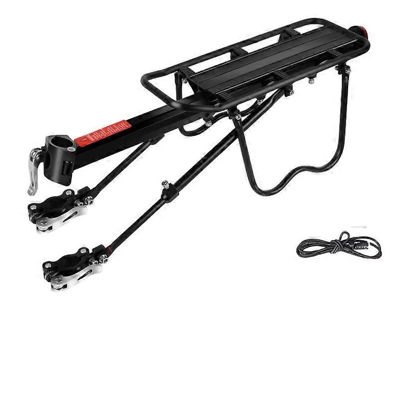 Quick-detachable bicycle luggage rack, universally quick-release and compatible with all models, sturdy and durable