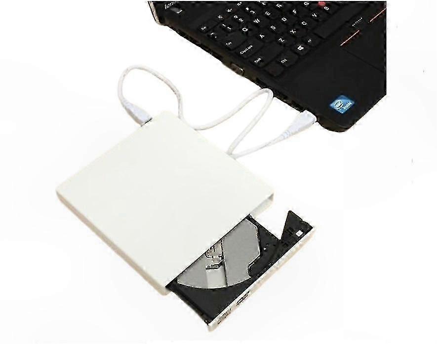 USB External CD/DVD Drive - Portable Reader/Writer for Mac & Windows