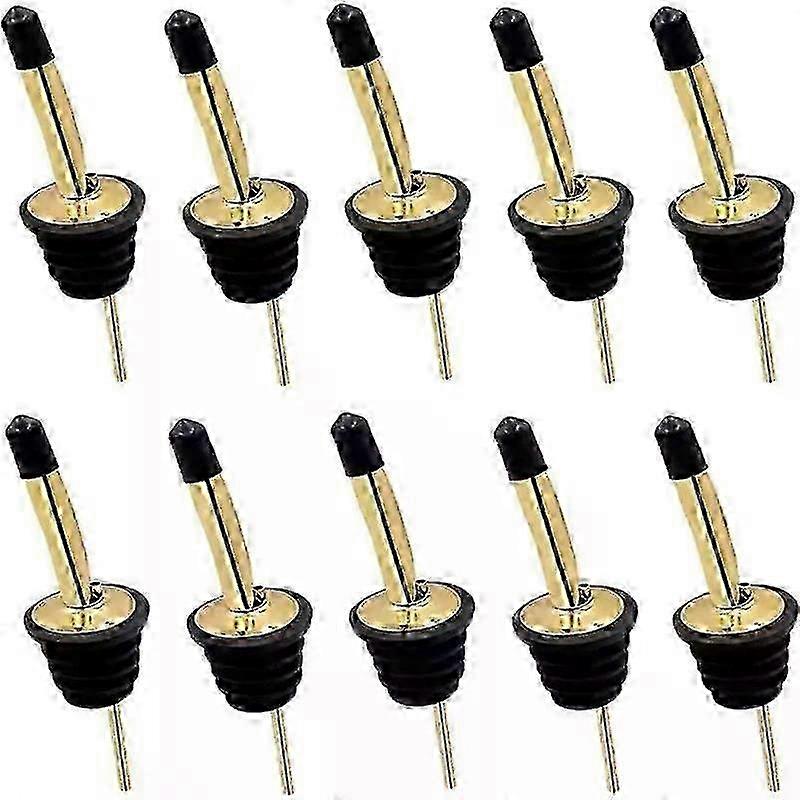 Gold Stainless Steel Wine Pourers Liquor High Quality Liquor Pour S...