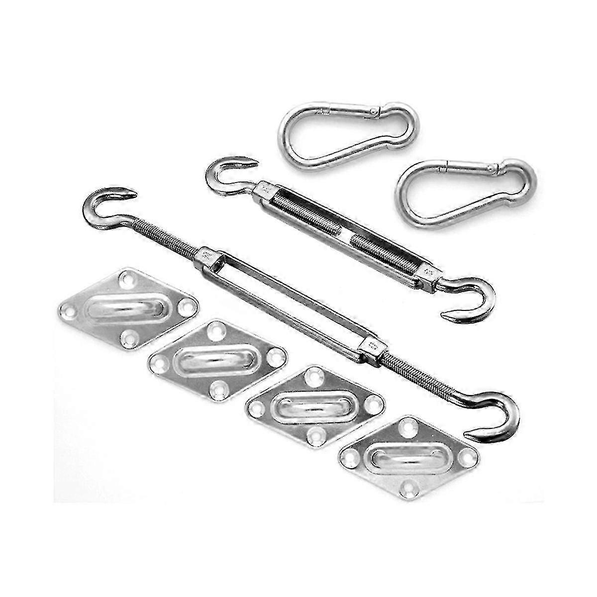 Accessories For Sunshade Sails Spring Hook Sunshade Net Set Stainle...