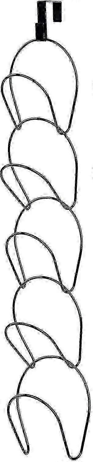 Cap Holder 5 Rings Adjustable Hat Holder Removable Wardrobe Hooks S...