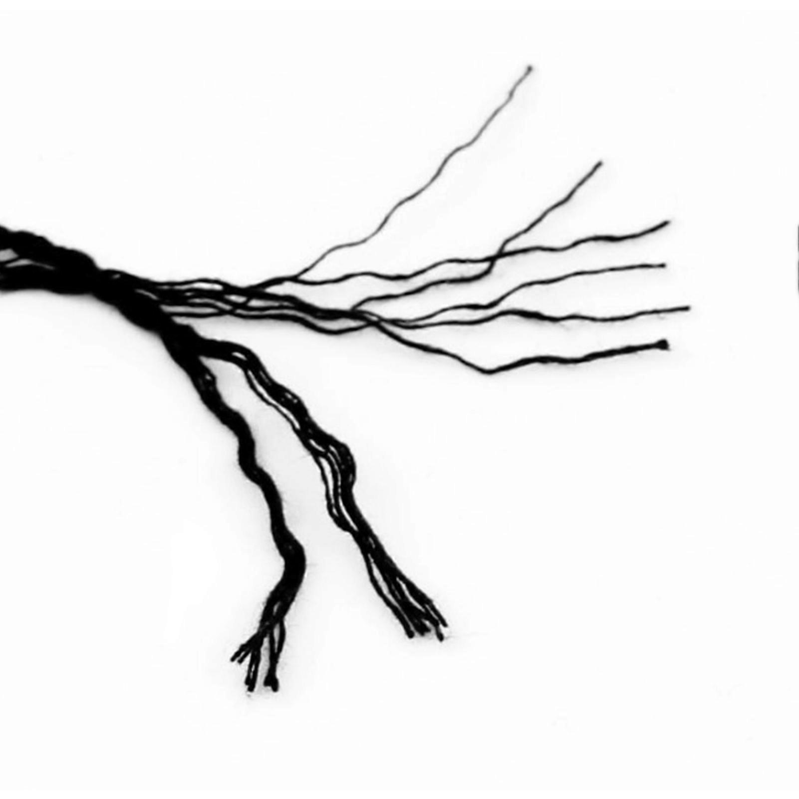 Black Cotton Twine String 2mm Thick, 200 Meters Durable Rope