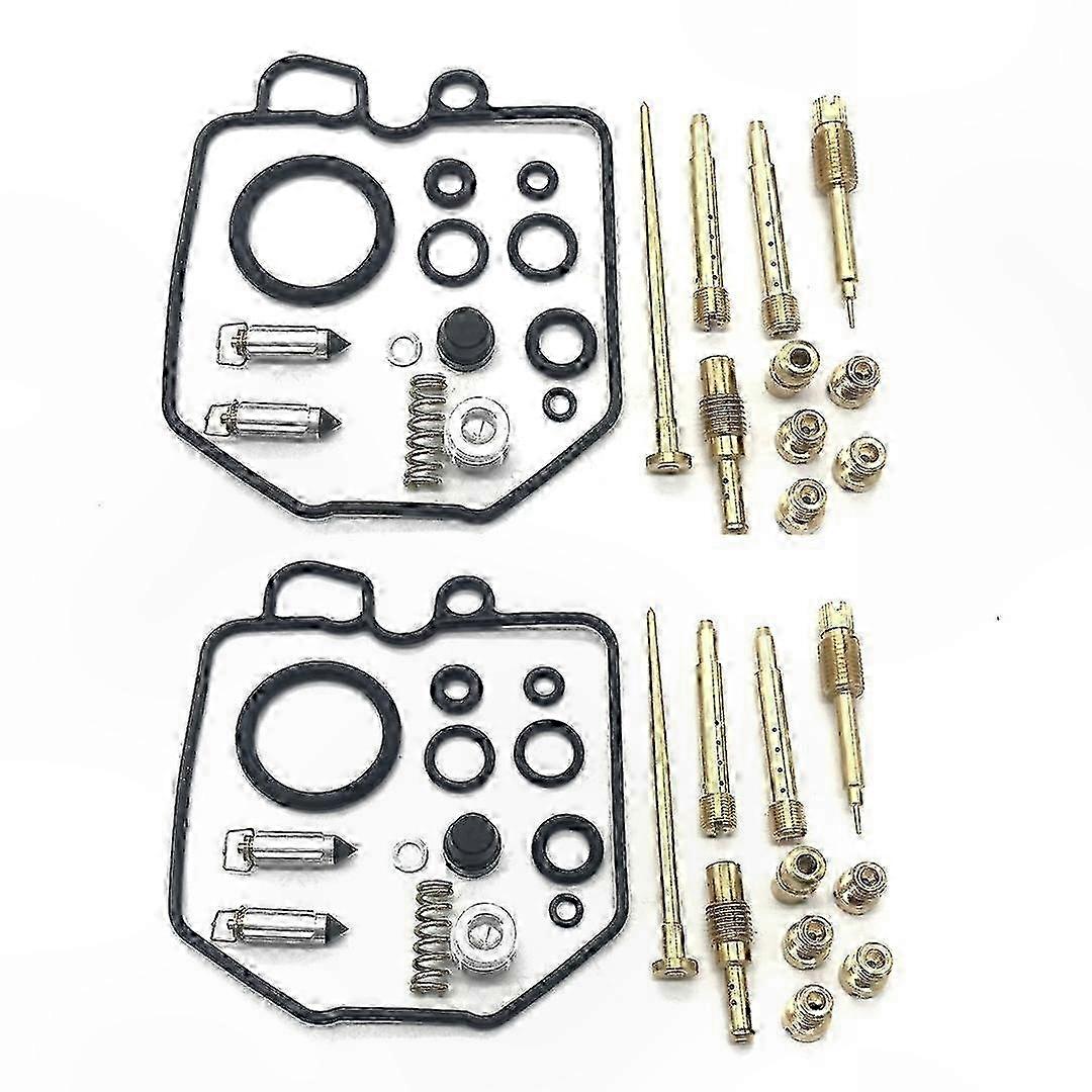 Carburetor Repair and Restoration Kit for 1980-81 Hawk 400 CB400T/CB400N, Includes Two Sets of Components