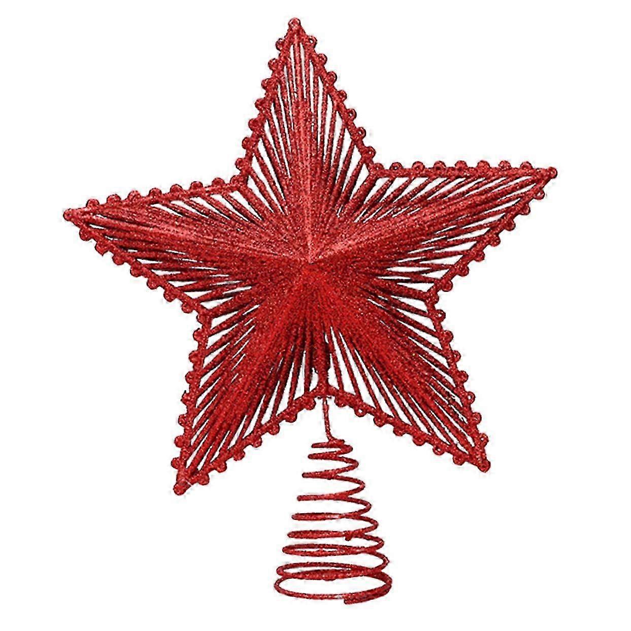 2025 Christmas tree ornament star tree topper Christmas tree topper star