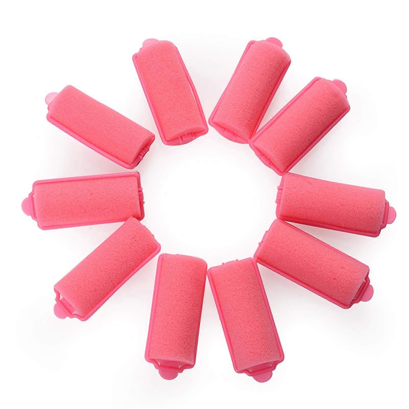 Hair Rollers 24pcs Soft Sponge Curlers with Clips for Night Sleep Wave Styling Hairdressing Salon Tools 1 Count