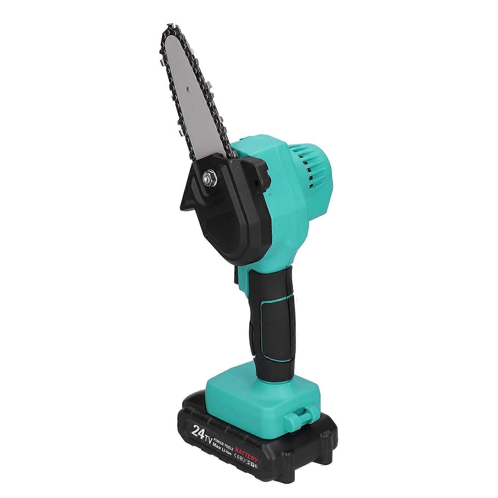 4in Mini Electric Chain Saw 24V 2000mAh Portable Pruning Tool