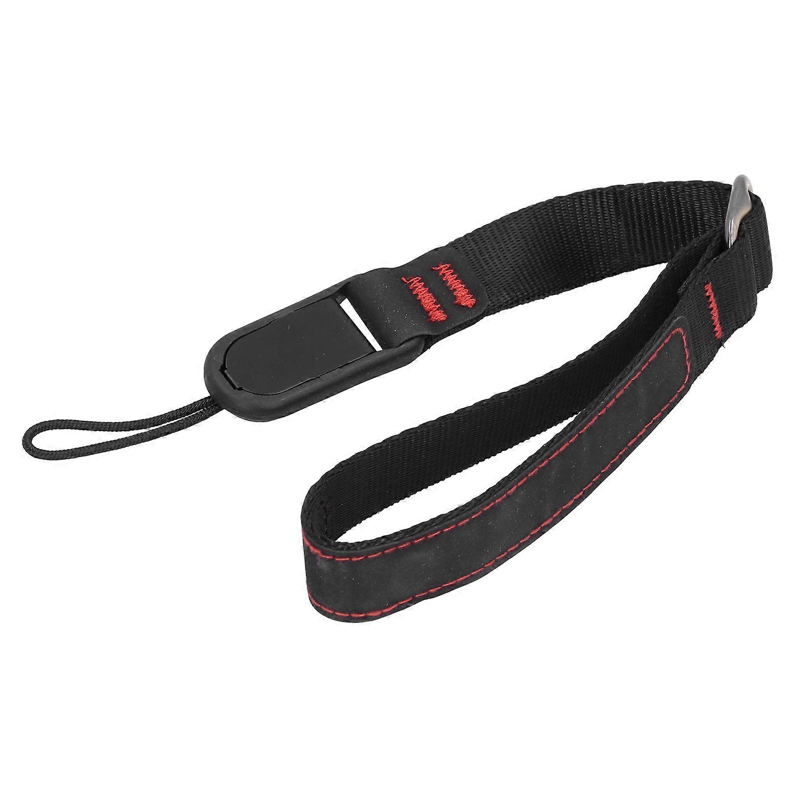 Adjustable Camera Wrist Strap 40cm Quick Release Black Lanyard