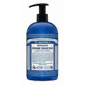 Dr. Bronner's - Biologische Suikerzeep Pepermunt 710ml