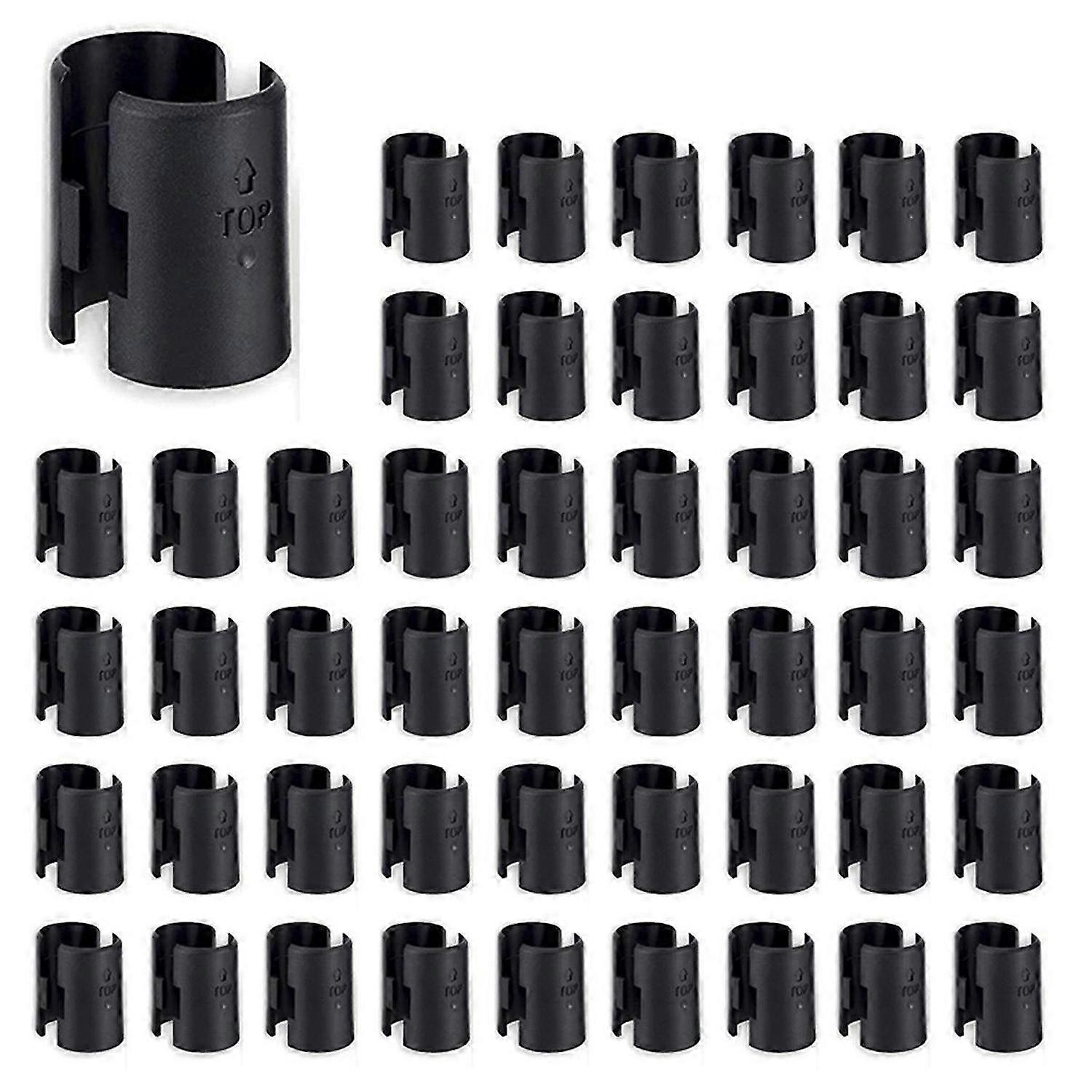 Wire Shelf Clips 1 Inch-Wire Shelving Shelf Lock Clips 100 Pack