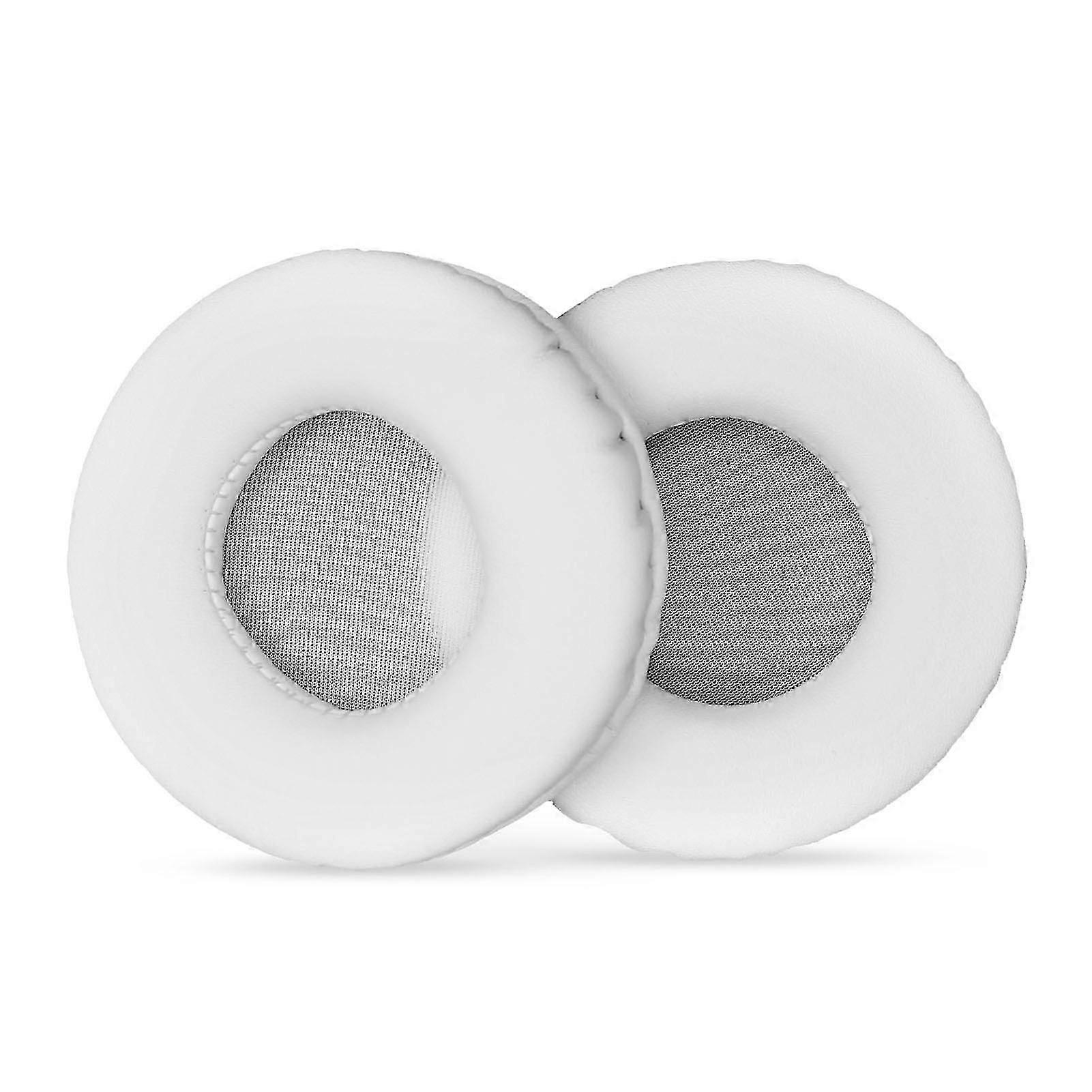 Replacement Ear Pads PU Leather Ear Cushions Replacement for KOSS PP Headphone Ear Pads 50mm White