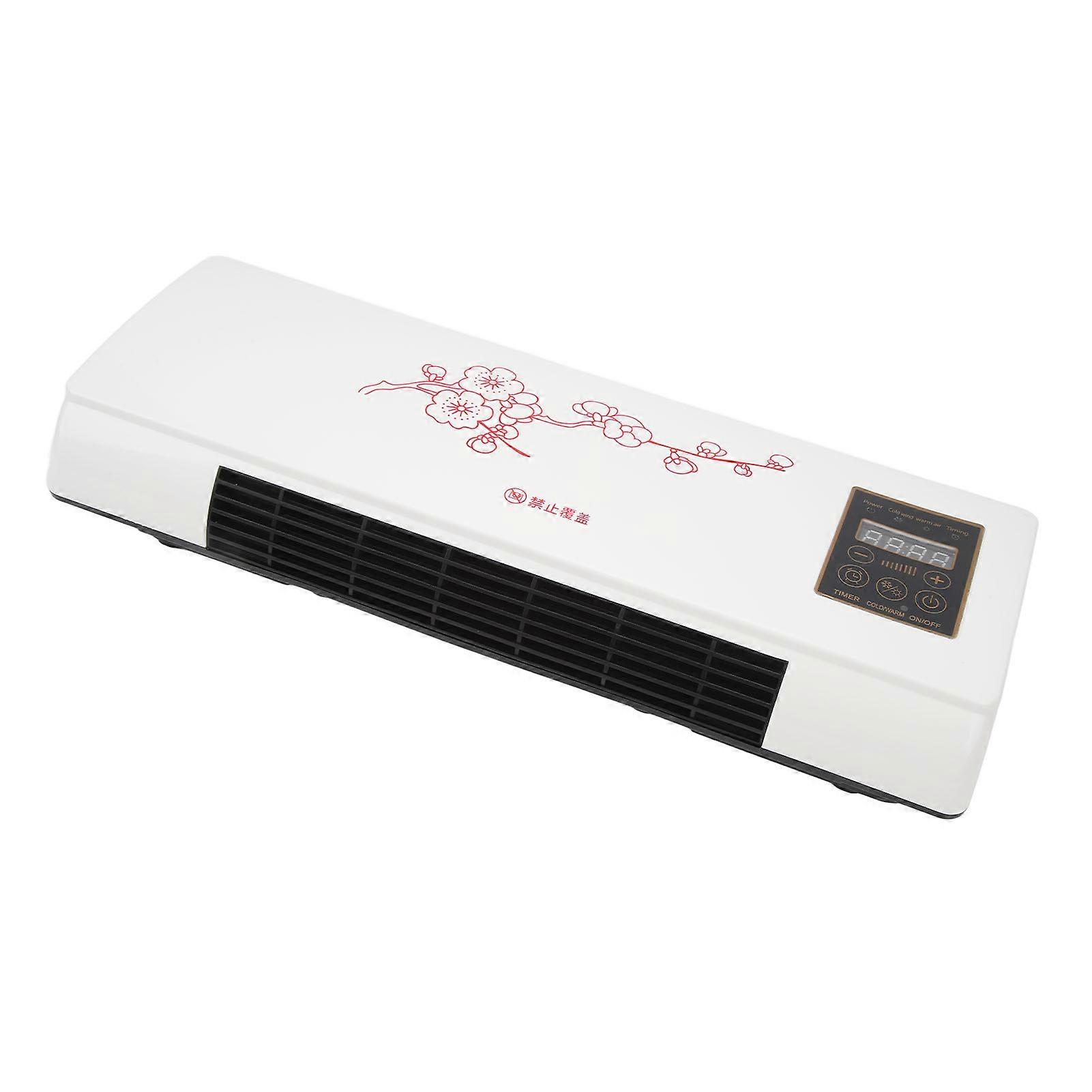 2000W Electric Wall Mount Space Heater with Remote & Timer